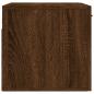 Preview: Wandschrank Braun Eichen-Optik 60x36,5x35cm Holzwerkstoff