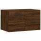 Preview: Wandschrank Braun Eichen-Optik 60x36,5x35cm Holzwerkstoff