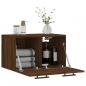 Preview: Wandschrank Braun Eichen-Optik 60x36,5x35cm Holzwerkstoff