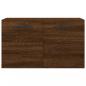 Preview: Wandschrank Braun Eichen-Optik 60x36,5x35cm Holzwerkstoff