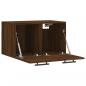 Preview: Wandschrank Braun Eichen-Optik 60x36,5x35cm Holzwerkstoff