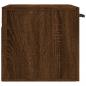 Preview: Wandschrank Braun Eichen-Optik 60x36,5x35cm Holzwerkstoff