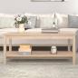 Preview: ARDEBO.de - Couchtisch 110x55x45 cm Massivholz Kiefer