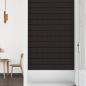 Preview: Wandpaneele 12 Stk. Schwarz 60x15 cm Kunstleder 1,08 m²