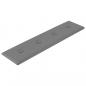 Preview: Wandpaneele 12 Stk. Grau 60x15 cm Kunstleder 1,08 m²