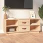 Preview: ARDEBO.de - TV-Schrank 100x34x40 cm Massivholz Kiefer