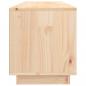 Preview: TV-Schrank 100x34x40 cm Massivholz Kiefer