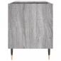 Preview: Plattenschrank Grau Sonoma 85x38x48 cm Holzwerkstoff