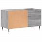 Preview: Plattenschrank Grau Sonoma 85x38x48 cm Holzwerkstoff