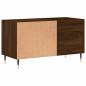 Preview: Plattenschrank Braun Eichen-Optik 85x38x48 cm Holzwerkstoff