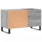 Preview: Plattenschrank Grau Sonoma 85x38x48 cm Holzwerkstoff