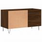 Preview: Plattenschrank Braun Eichen-Optik 85x38x48 cm Holzwerkstoff