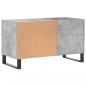 Preview: Plattenschrank Betongrau 85x38x48 cm Holzwerkstoff