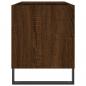 Preview: Plattenschrank Braun Eichen-Optik 85x38x48 cm Holzwerkstoff