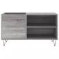 Preview: Plattenschrank Grau Sonoma 85x38x48 cm Holzwerkstoff