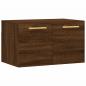 Preview: Wandschrank Braun Eichen-Optik 60x36,5x35cm Holzwerkstoff