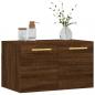 Preview: Wandschrank Braun Eichen-Optik 60x36,5x35cm Holzwerkstoff