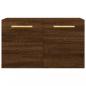 Preview: Wandschrank Braun Eichen-Optik 60x36,5x35cm Holzwerkstoff