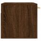 Preview: Wandschrank Braun Eichen-Optik 60x36,5x35cm Holzwerkstoff