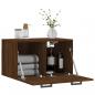 Preview: Wandschrank Braun Eichen-Optik 60x36,5x35cm Holzwerkstoff