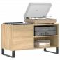 Preview: Plattenschrank Sonoma-Eiche 85x38x48 cm Holzwerkstoff