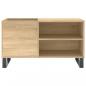 Preview: Plattenschrank Sonoma-Eiche 85x38x48 cm Holzwerkstoff