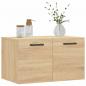 Preview: Wandschrank Sonoma-Eiche 60x36,5x35 cm Holzwerkstoff