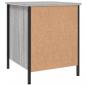 Preview: Nachttische 2 Stk. Grau Sonoma 40x42x50 cm Holzwerkstoff