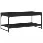 Preview: Couchtisch Schwarz 100x49x45 cm Holzwerkstoff