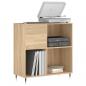 Preview: Plattenschrank Sonoma-Eiche 84,5x38x89 cm Holzwerkstoff