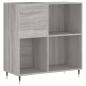 Preview: Plattenschrank Grau Sonoma 84,5x38x89 cm Holzwerkstoff