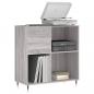 Preview: Plattenschrank Grau Sonoma 84,5x38x89 cm Holzwerkstoff