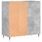 Preview: Plattenschrank Betongrau 84,5x38x89 cm Holzwerkstoff