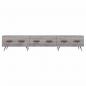 Preview: TV-Schrank Grau Sonoma 150x36x30 cm Holzwerkstoff