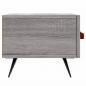 Preview: TV-Schrank Grau Sonoma 150x36x30 cm Holzwerkstoff