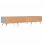 Preview: TV-Schrank Grau Sonoma 150x36x30 cm Holzwerkstoff