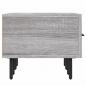 Preview: TV-Schrank Grau Sonoma 150x36x30 cm Holzwerkstoff