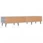 Preview: TV-Schrank Grau Sonoma 150x36x30 cm Holzwerkstoff