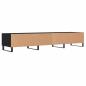 Preview: TV-Schrank Schwarz 150x36x30 cm Holzwerkstoff