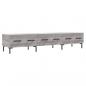 Preview: TV-Schrank Grau Sonoma 150x36x30 cm Holzwerkstoff