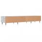 Preview: TV-Schrank Betongrau 150x36x30 cm Holzwerkstoff