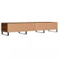 Preview: TV-Schrank Braun Eichen-Optik 150x36x30 cm Holzwerkstoff