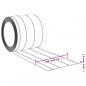 Preview: Türvorhang Transparent 200x1,6 mm 25 m PVC