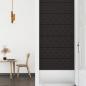 Preview: Wandpaneele 12 Stk. Schwarz 90x30 cm Kunstleder 3,24 m²