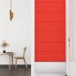 Preview: Wandpaneele 12 Stk. Rot 90x30 cm Kunstleder 3,24 m²