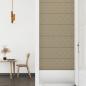 Preview: Wandpaneele 12 Stk. Cappuccino-Braun 90x30cm Kunstleder 3,24 m²