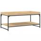 Preview: Couchtisch Sonoma-Eiche 100x49x45 cm Holzwerkstoff