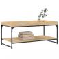 Preview: Couchtisch Sonoma-Eiche 100x49x45 cm Holzwerkstoff