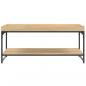 Preview: Couchtisch Sonoma-Eiche 100x49x45 cm Holzwerkstoff