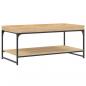 Preview: Couchtisch Sonoma-Eiche 100x49x45 cm Holzwerkstoff